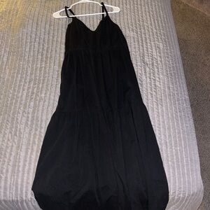 Old Navy Black Cami Maxi Dress